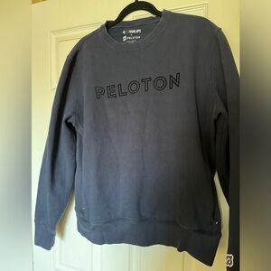 Peloton X Four laps navy sweatshirt- size L